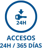Acceso 24 h. /365 días a tu Trastero en Vigo