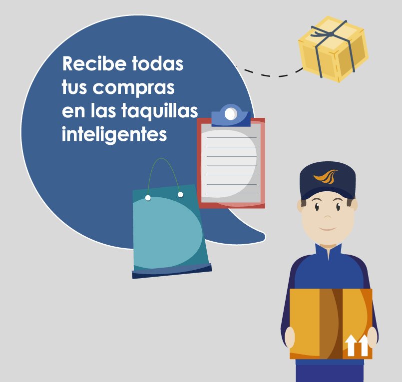 Recibe todas tus compras en SmartLocker Espaciogeo Recibe todas tus compras en SmartLocker Espaciogeo