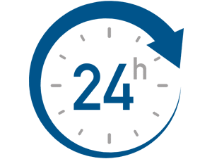 24 horas / 365 días